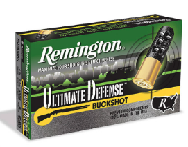 REMINGTON 410G 3″ 5 PELLET 000 BK ULTIMATE DEFENCE BUCKSHOT 1125FPS