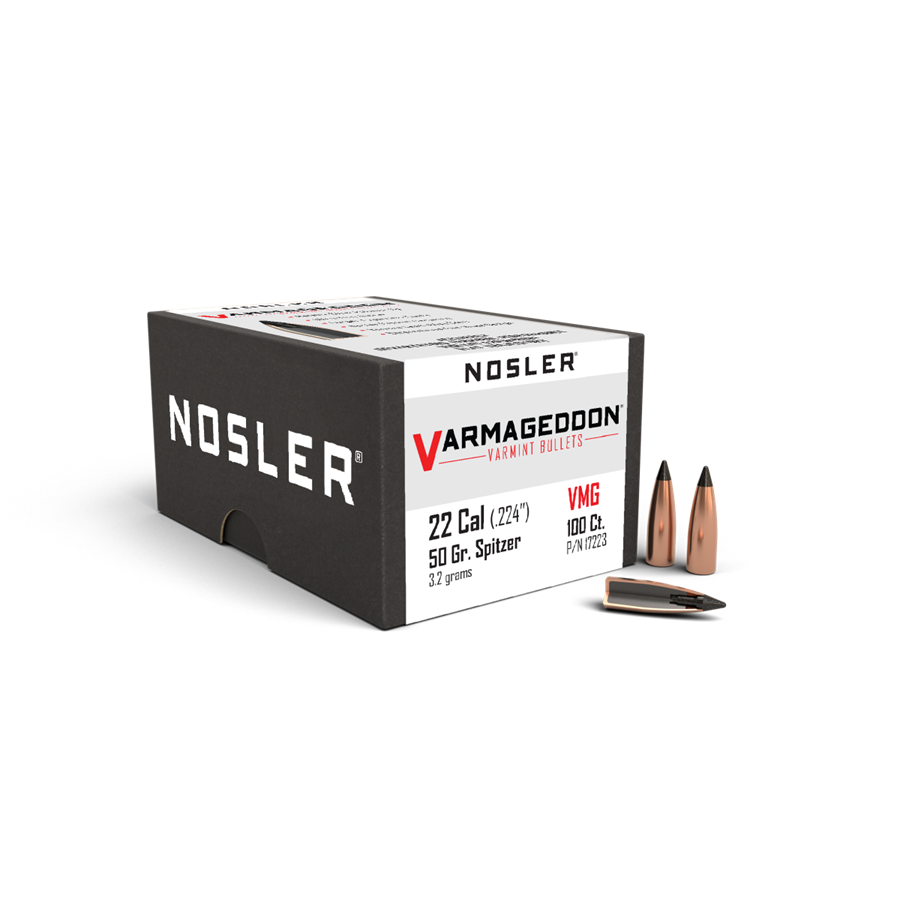 NOSLER 224 50GR VARMAGEDDON 100PK