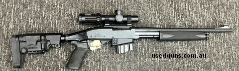 Remington 7615 police 223 in very good condition with a Bushnell AR Optics 1-4x scope