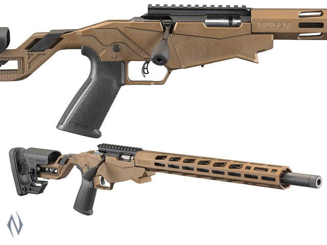 Ruger Precision Burnt Bronze 22LR NFID F00016626