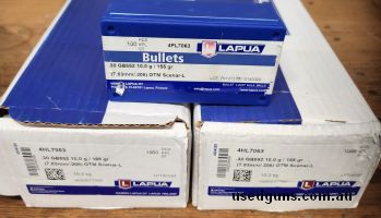 2000 lapua 155 scenar projectiles. Brand new in box. Some extras in small box. Price includes postage.