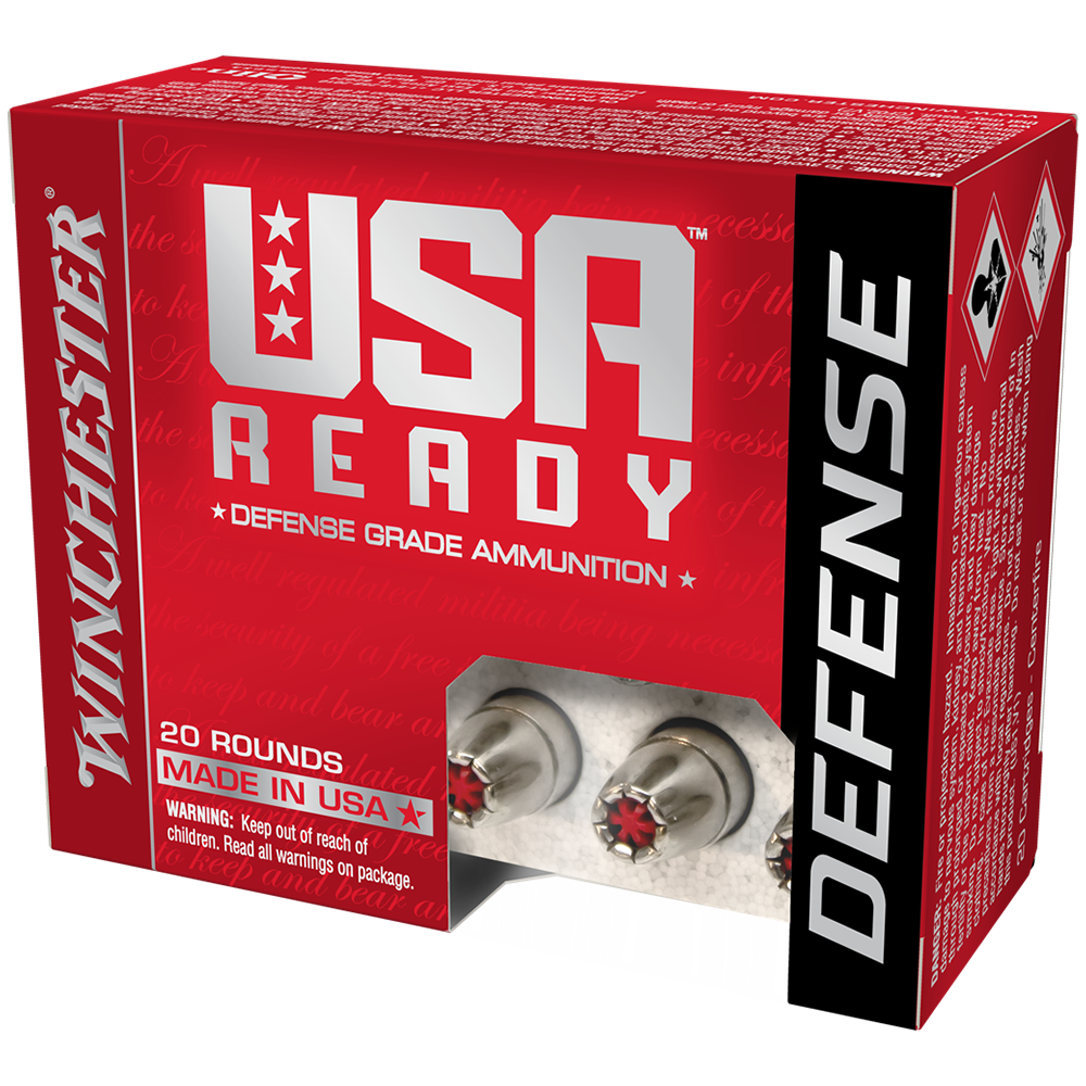 USA Ready Defense 9mm 124gr Hex-Vent HP