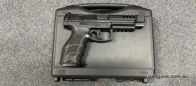 Excellent condition H&KSFP9l in 9mm. Comes cased with a spare magazine and grip modules. $30 freight to your dealer Australia wide (WA $75 Perth Only). 2 month 