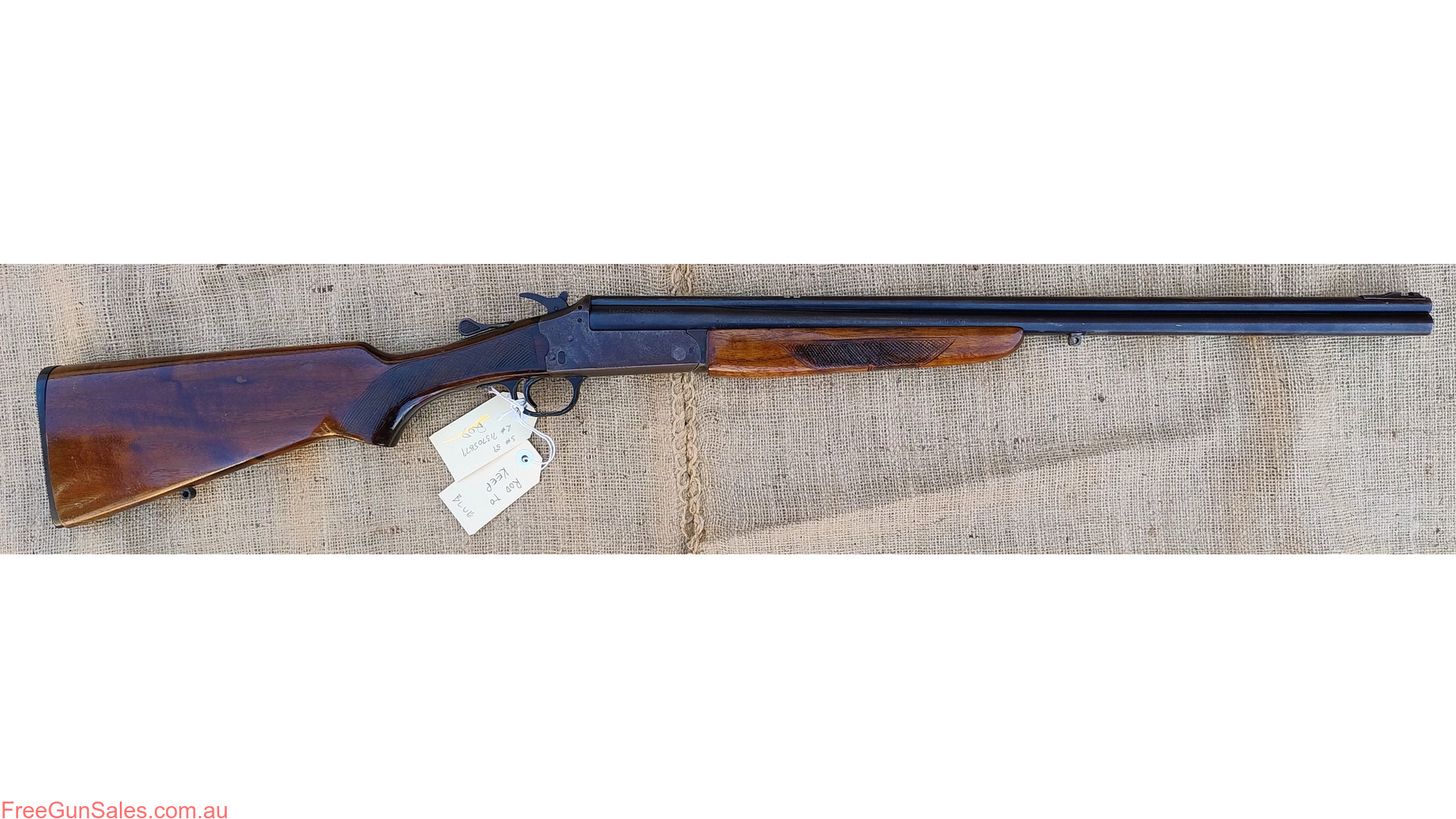 Savage 24B 22-410 S/N: 39 (blue) Orange