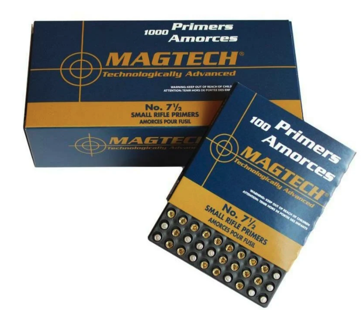 MAGTECH SMALL RIFLE PRIMERS 100PK