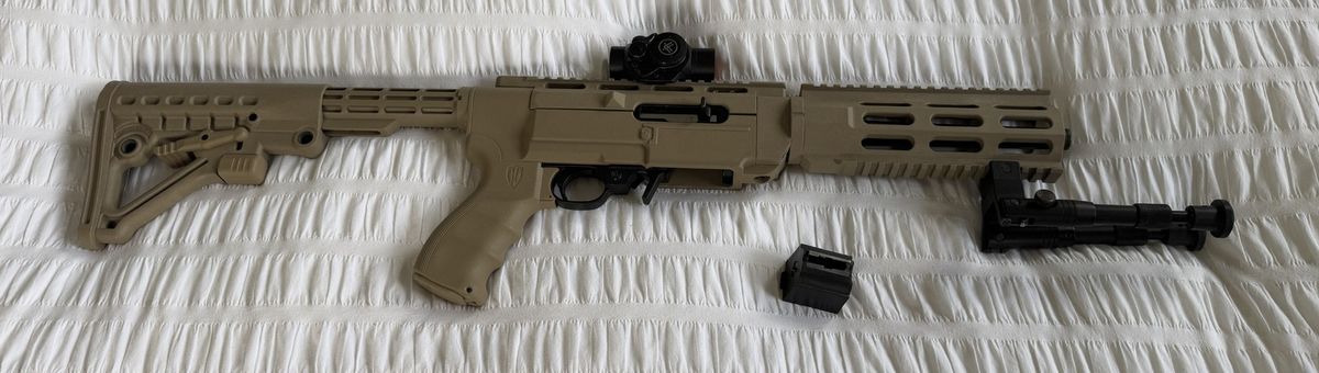 Ruger Charger 22LR in Archangel Chassis