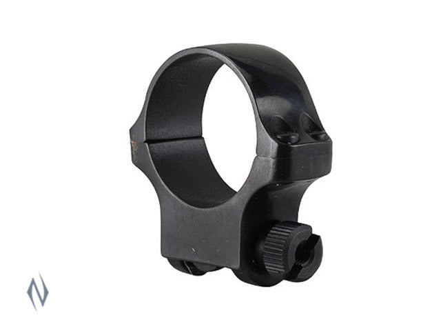 RUGER 30MM BLACK RING MED RM4B30