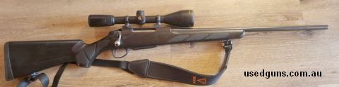 Excellent sharp shooter, shoots sub moa with most factory ammo. Very nimble rifle excellent for the young fellas getting into shooting. Has handling marks but f
