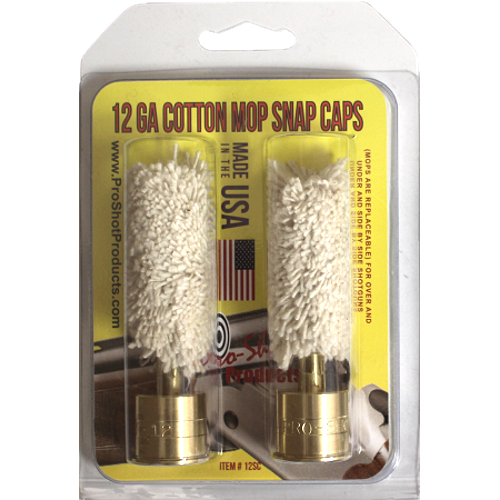 Pro-Shot Cotton Mop 12G Snap Caps