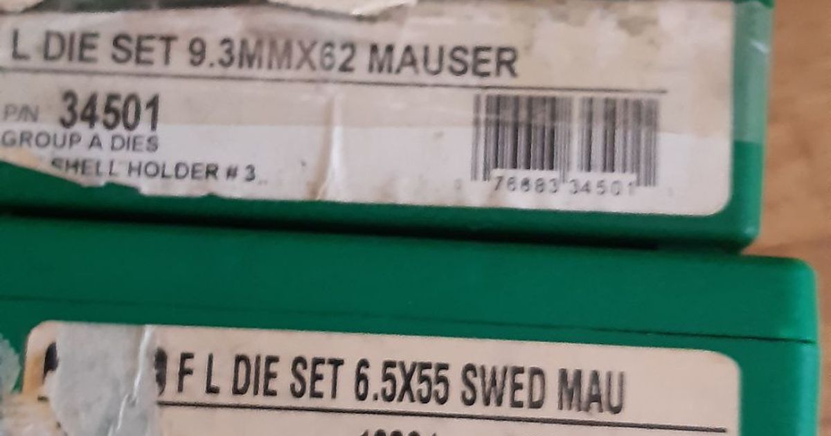 assorted dies RCBS