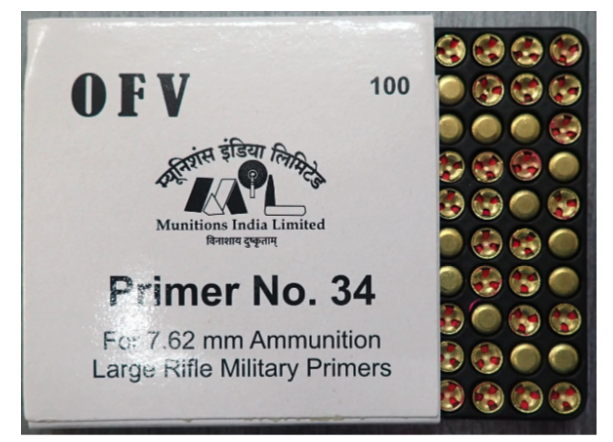 OFV Large Rifle Primers (1000pk)