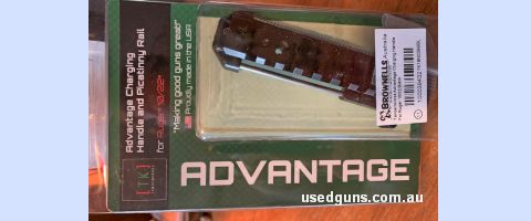 Tandemkross Advantage Left side charging handle for ruger charger or 10/22 Brand new in box. Free shipping Aus wide