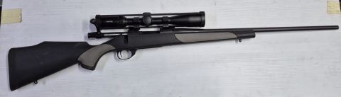 Weatherby Vanguard 223. Hawke 4-16x40 Scope. Very good condition. Serial Number VB296086. $895 plus freight