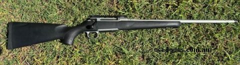 Sauer 100, cerakote synthetic , 22" threaded barrel , trigger adjusted to 1kg. Excellent condition fitted with Leupold picatinny rail and 30mm. alloy rings . Ju