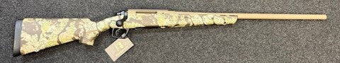 New in store. Remington 783 in 223. Kryptek camo stock, fully cerakoted threaded barrel and action, picatinny rail, flush fitting metal magazine. Great value fo