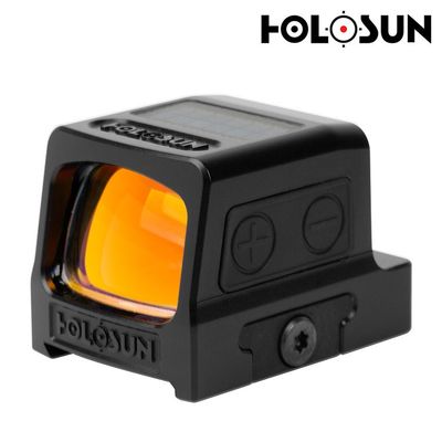 Holosun HE509T-GR-X2  Enclosed Reflex Sight; Titanium Housing 2 MOA or 32 MOA Circle Dot; Solar/Battery - GREEN