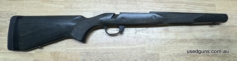 Dark green timber laminate stock for Ruger Gunsite 223 or 308W. Includes bottom plate / trigger guard and sling studs. Price plus post.