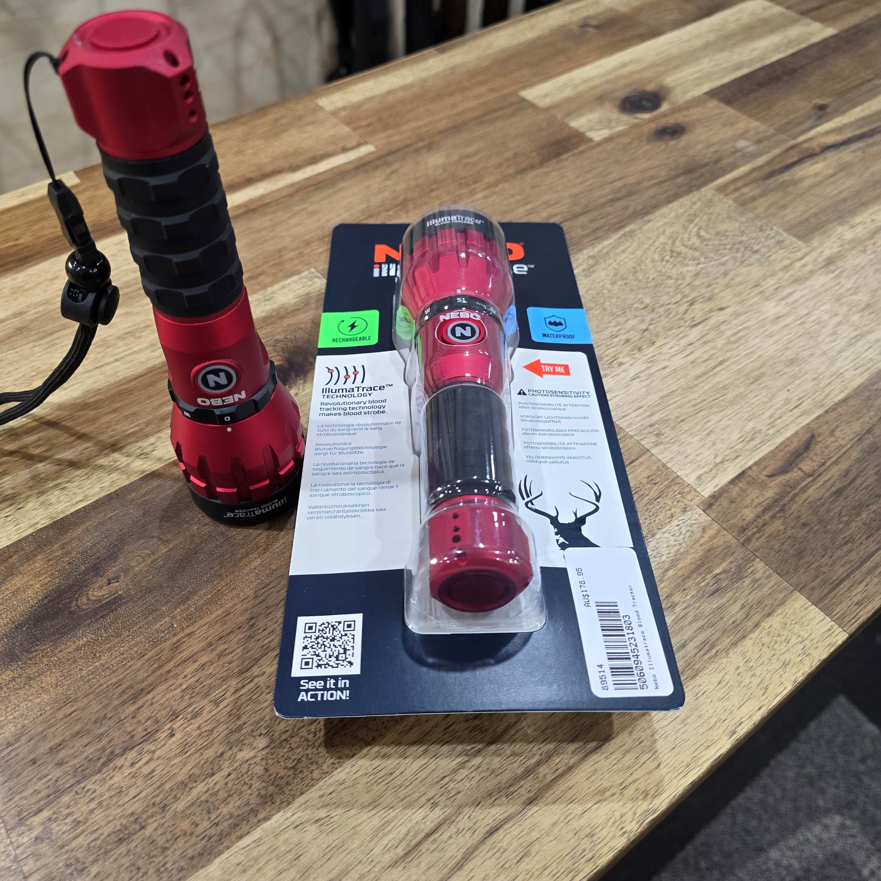Nebo Illumatrace Blood Tracker Torch