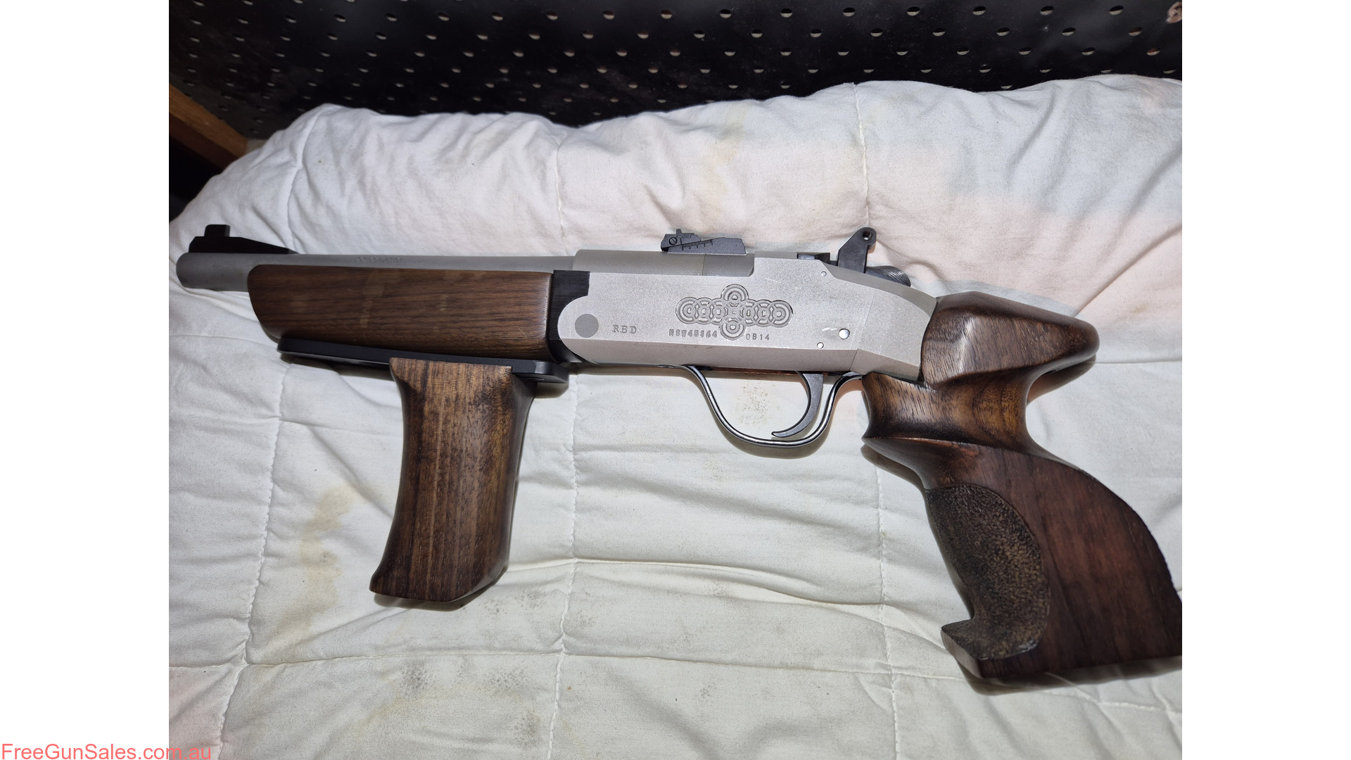RBD Custom 30 06 silhoue Hand Gun Singleton