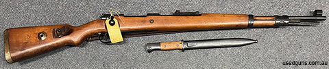 Mauser 98 Portuguese Contract 8x57 still in the grease. Mint and unfired. All matching numbers. Bayonet re-numbered to match. $65 freight to your dealer Austral