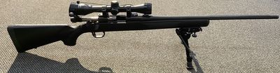 USED MOSSBERG 100ATR .308WIN 5RND CASED W/ SCOPE & BIPOD SN: BA347336