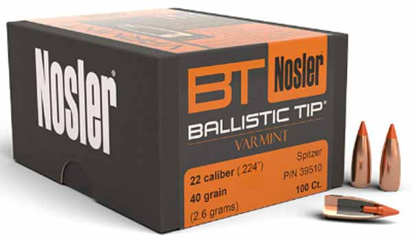 Nosler 224 Ballistic Tip