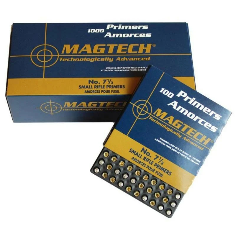 MAGTECH SMALL RIFLE PRIMERS BOX OF 1000