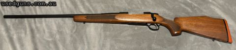 Sako L691 Left Hand: Chambered in 280 Ackley Improved. Rifle rebuilt with 26 inch Madco fluted barrel (#4 profile from memory). Comes with new-old-stock woodset