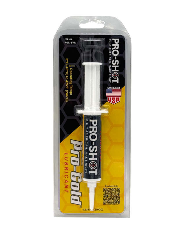 PRO SHOT 10CC SYRINGE PRO GOLD LUBE