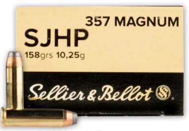 Sellier & Bellot 357 mag 158GR SJHP