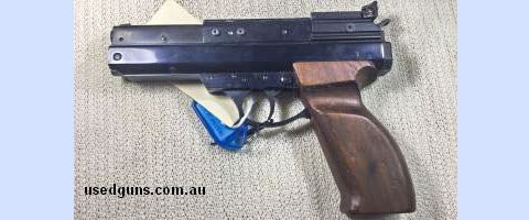 BSA 240 Magnum in good condition. Spring loaded top break.