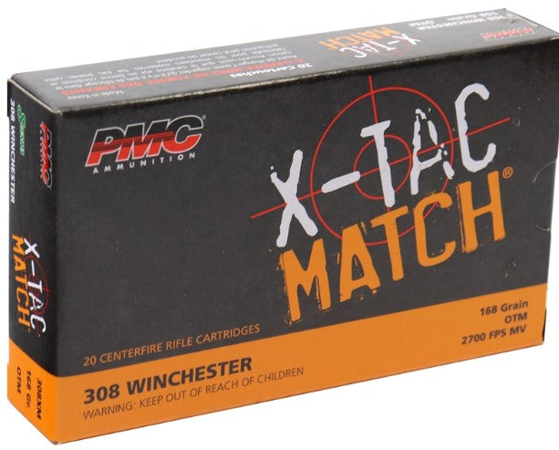 PMC .308WIN 168GN X-TAC 20PK