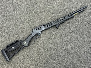 HENRY
H009X RANGER POINT CAMO
CUSTOM
30-30
5 SHOT
BIG LOOP LEVER
21.375" BARREL
THREADED MUZZLE
RANGER POINT PRECISION 
CAMO TACTICAL STOCK & FOREND
RANGER POINT TRIGGER
RANGER POINT SHELL CARRIER
RANGER POINT CHEEK REST
MAGPUL AFG FRONT GRIP
MDT PIC RAIL
FIBER OPTIC SIGHT SET

NEW 