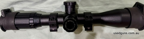 SWFA SS 3-15x42 Scope in very good condition, hard to find these days Mil reticle and Mil turrets. Vortex Rings and Vortex Defender flip up caps