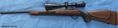 Nice Sako. Bare rifle only. Super accurate. Has had trigger work. Done little work since I baught it 3 years ago. 1 minor storage mark on timber or I would have