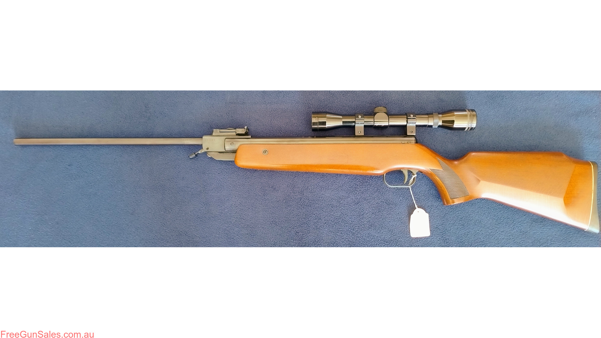 Anschutz JGA 335 .177Air S/N: 111081 (blue) Orange