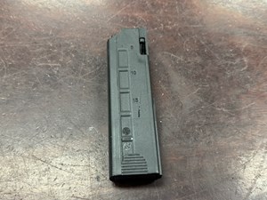 STEYR
SSP / MP9
9MM
15 SHOT
ORIGINAL HIGH CAPACITY
MAGAZINE
VERY RARE
ONE ONLY

EXC+ $195
Available To Collectors, Primary Producers,
Pest Destruction Companies
Dealers, Armourers & Security Guards