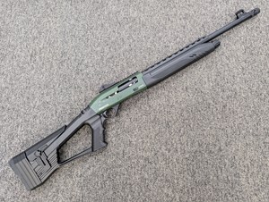 POINTER
WS5000 TACTICAL 
12 GAUGE
4 SHOT
20 INCH BARREL
TACTICAL CHOKE
GHOST RING SIGHTS
PIC RAIL
SYNTHETIC PISTOL GRIP STOCK
AND SYNTHETIC FOREND
OD GREEN CERAKOTED RECEIVER
WITH HEAT SHIELD
#203910228

UNFIRED $395