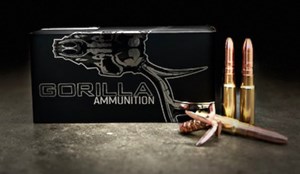 GORILLA
GA86342PS
PUNISHER SERIES
8.6 BLACK OUT, 342GR, EXPANDING 
HOLLOW POINT SUBSONIC
AMMUNITION

$139 /PER 20
$625 /PER 100
$1149 /PER 200