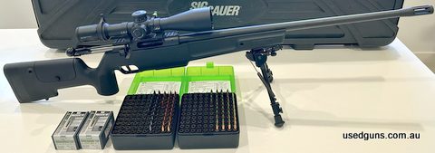 Rifle Only for sale - Sig Sauer SSG3000 Scope/Accessories Optional & Available - Vortex Strike Eagle 5-25x56 scope & mounts, Harris Bipod, Kahles Flatline Bubbl