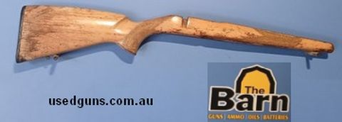 CZ 527 factory sporter stock. Is in fair condition. No cracks or splits but needs a refurb.