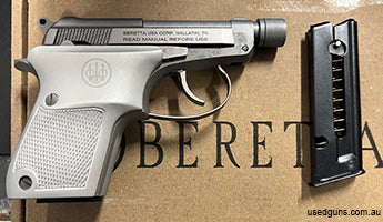 Beretta 212A Bobcat Collectors pistol 22lr. Special Silver edition. Comes in Beretta soft case with 2 mags. Dealers and post 46 collectors only. $30 freight to 
