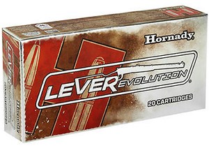 HORNADY
H82733
LEVEREVOLUTION 
308 MARLIN EXPRESS
160GR FTX FLEX TIP 
AMMUNITION

$74.90 /PER 20
$337.05 /PER 100
$599 /PER 200