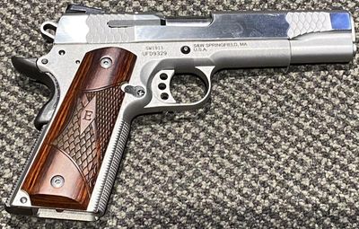 CONSIGNMENT USED SMITH & WESSON 1911 .45ACP 8RND B/R 127MM CASED W/ 2MAG SN: UFD9329