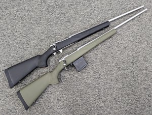 HOWA
1500 SS
22" SPORTER BARREL
STAINLESS STEEL
HOGUE ALLOY PILLAR BEDDED STOCK

AVAILABLE IN
223REM 5 SHOT BLACK SPECIAL NEW $829
223REM 5 SHOT GREEN SPECIAL NEW $829

243WIN 5 SHOT BLACK SPECIAL NEW $829
243WIN 5 SHOT GREEN SPECIAL NEW $829

308WIN 5 SHOT BLACK SPECIAL NEW $829
308WI