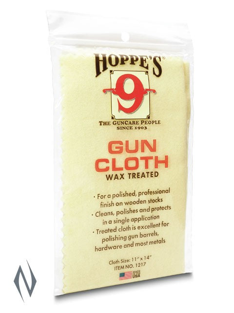 HOPPES 9 WAX TREATED GUN CLOTH