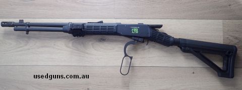 Mossberg 464 SPX Zombie Lever Action. Arctic Fox mini red laser.
