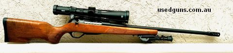 This rifle with beautiful walnut timber is in perfect condition, not being used. Muzzle brake and bipod included, buyer to pay freight and transfer