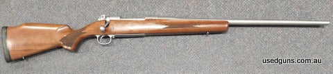 Montana Rifle Country ASR 270W in very good to excellent condition. Stainless with walnut stock. 24 inch barrel. Controlled round feed. Has not seen much use. $