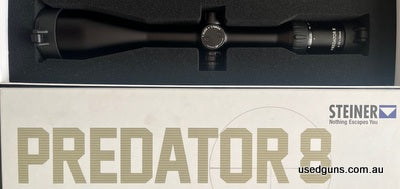 New and unmounted, brand new model, quality German made 4-32x56 with Ballistic Turret and illuminated reticle, in original box with all paperwork and includes l